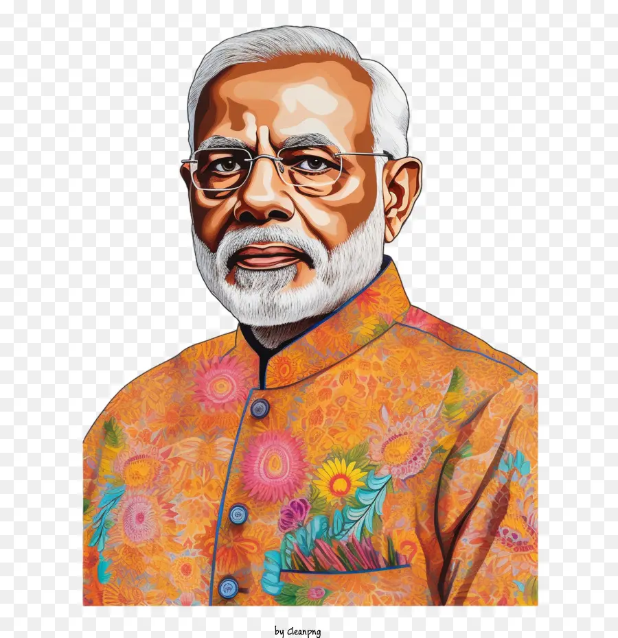 Narendra Modi，Potret PNG