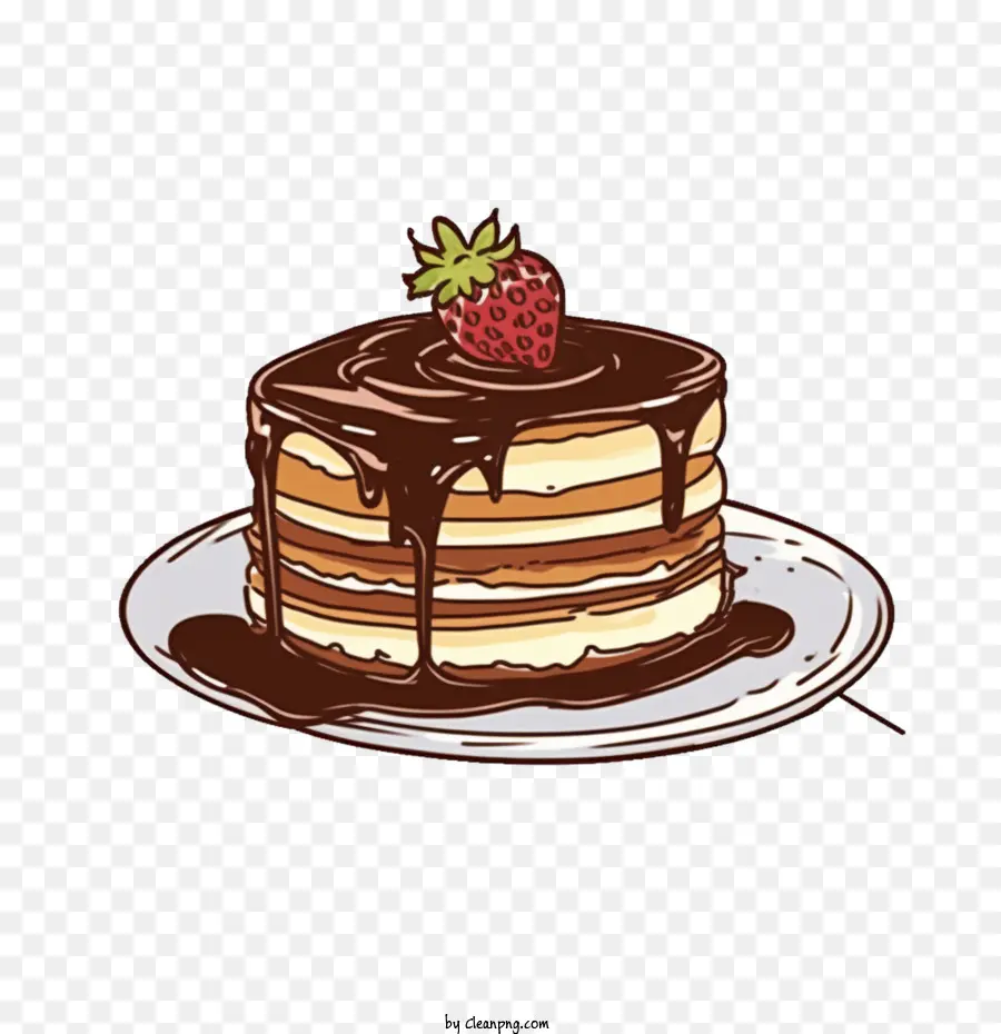 Pancake Cokelat，Pancake PNG