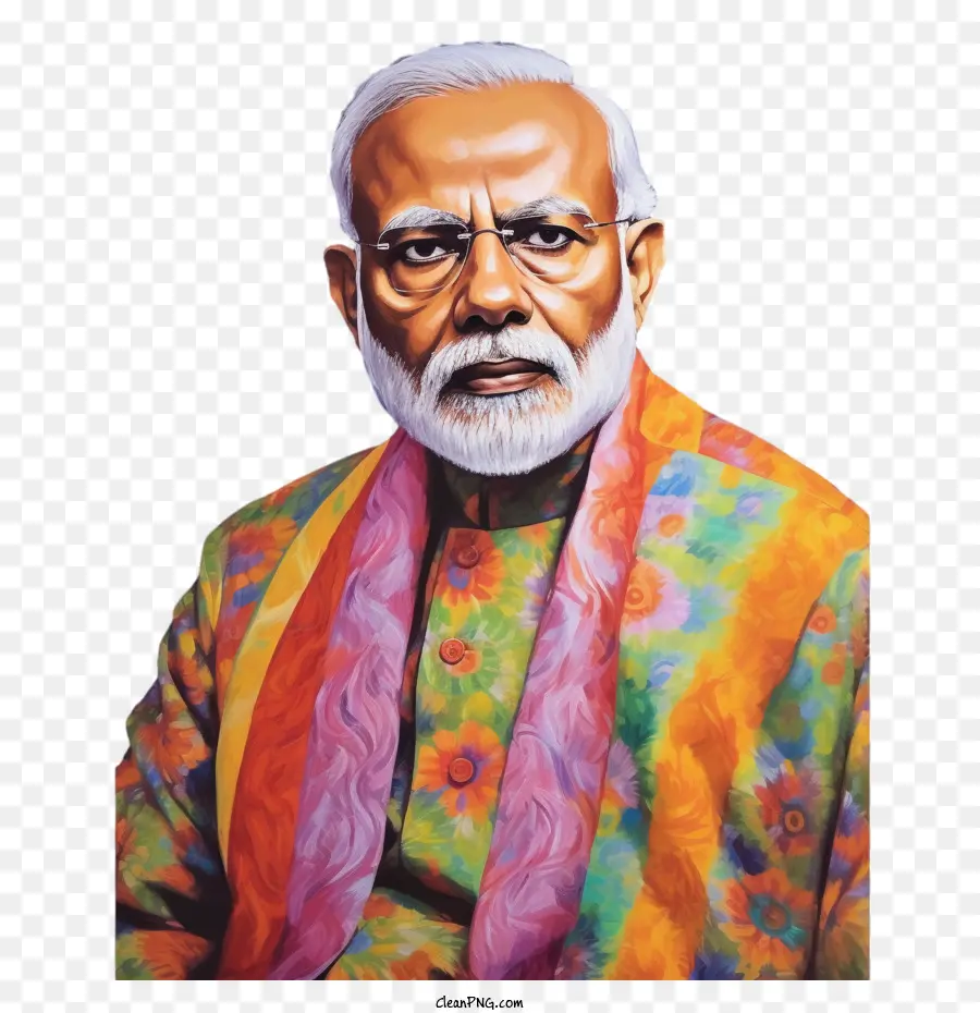 Narendra Modi，Potret PNG