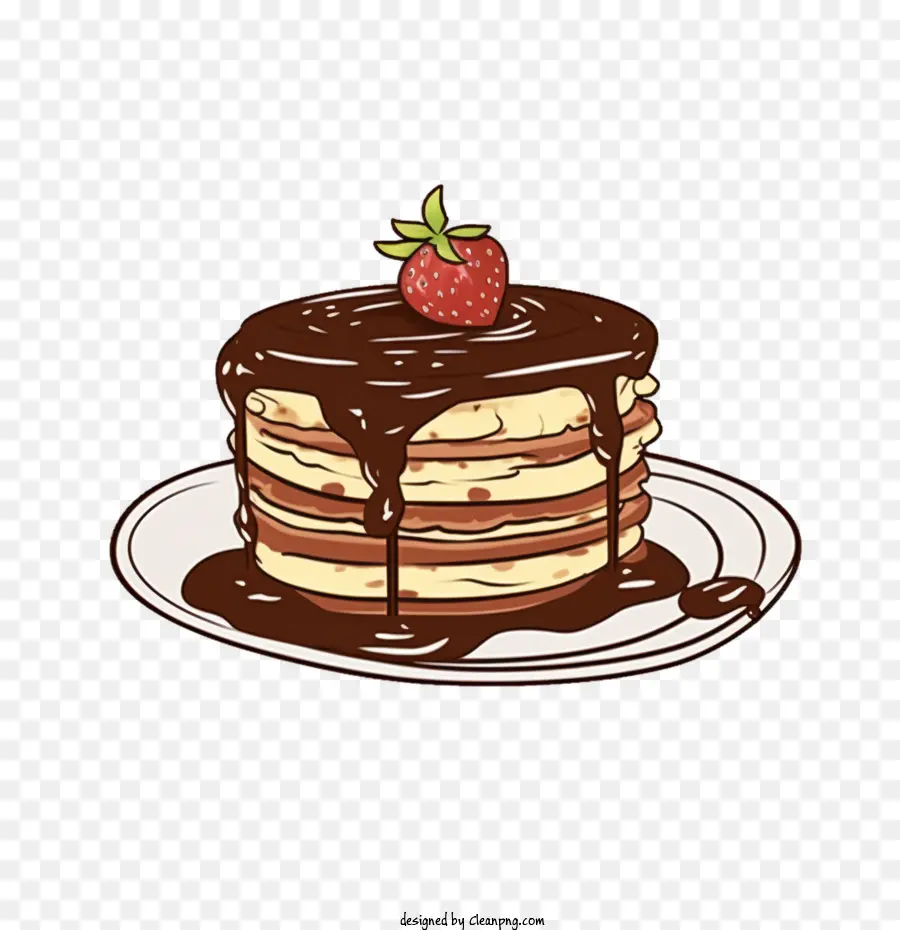 Pancake Cokelat，Pancake PNG