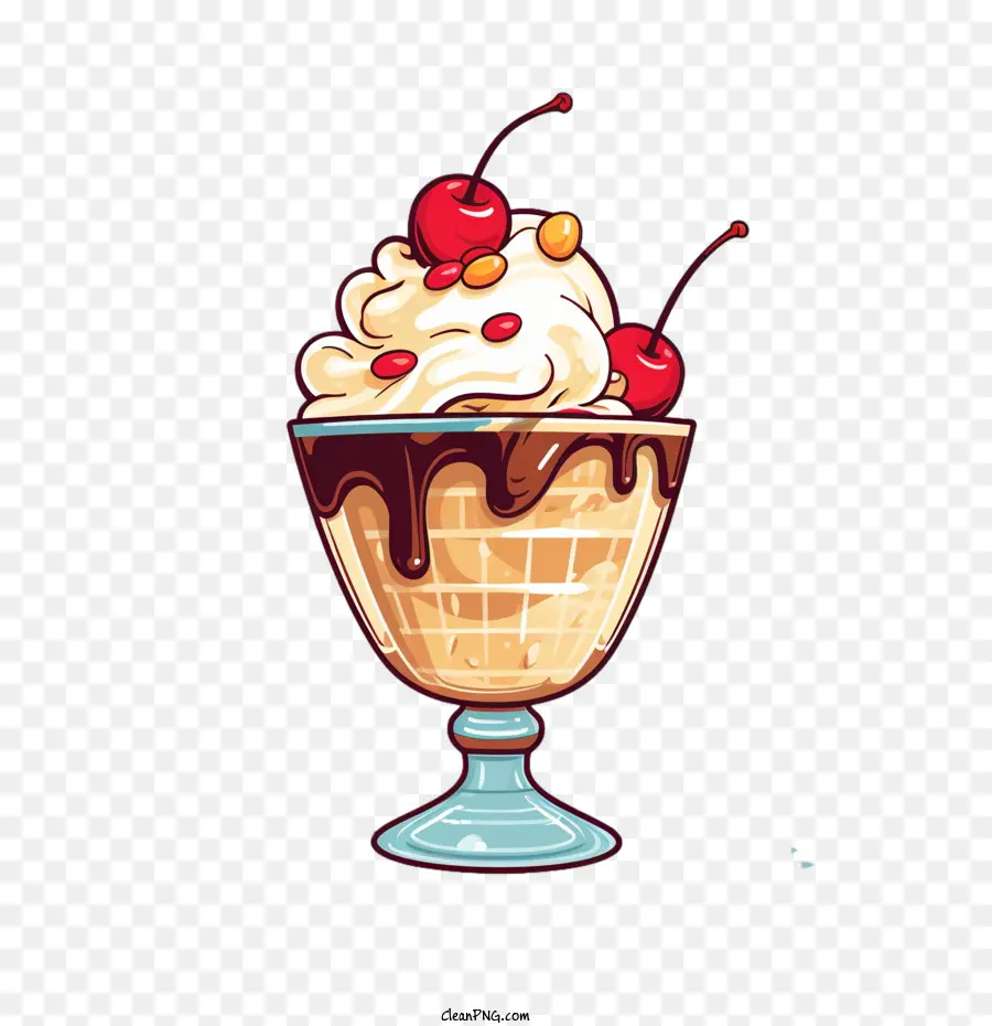 Es Krim，Sundae PNG