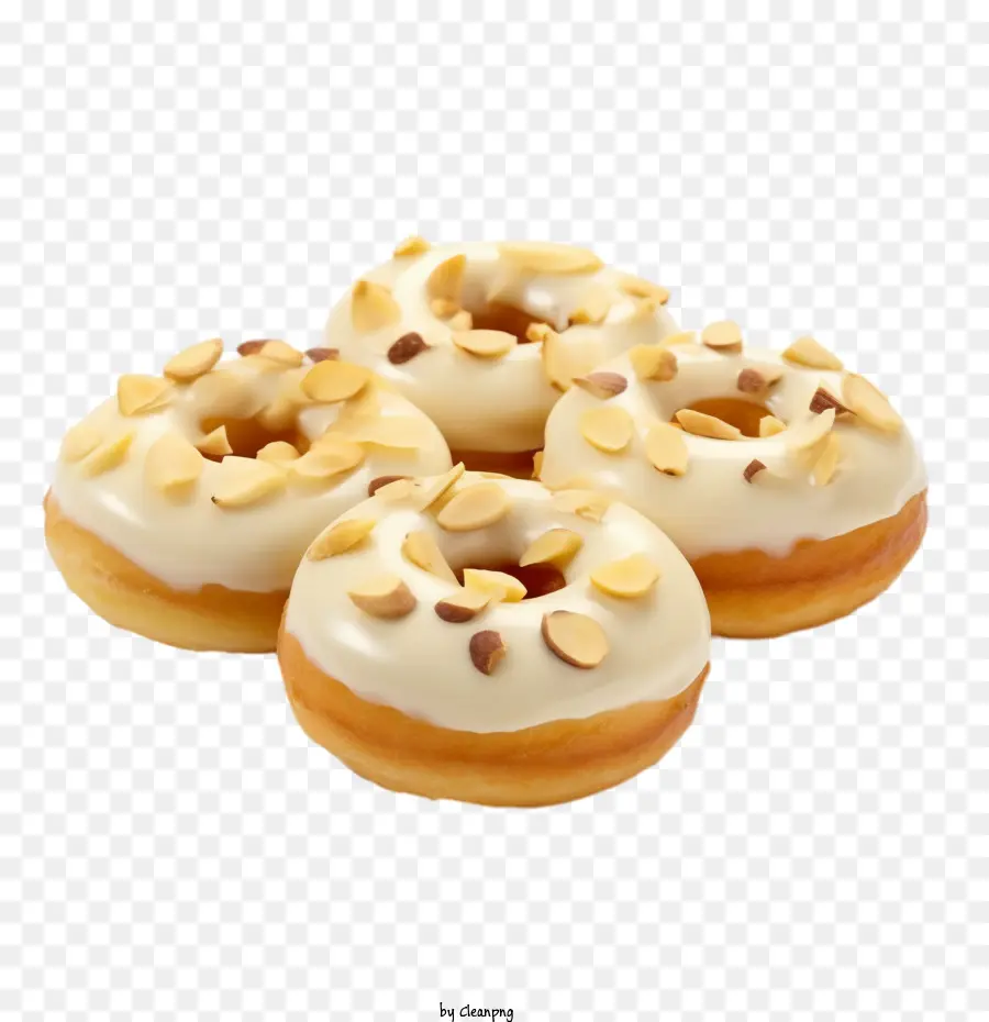 Donat，Donat Almond PNG