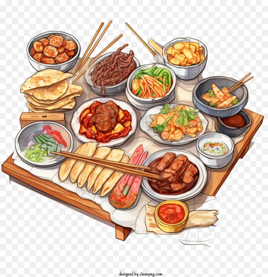 Makanan Korea，Makanan PNG