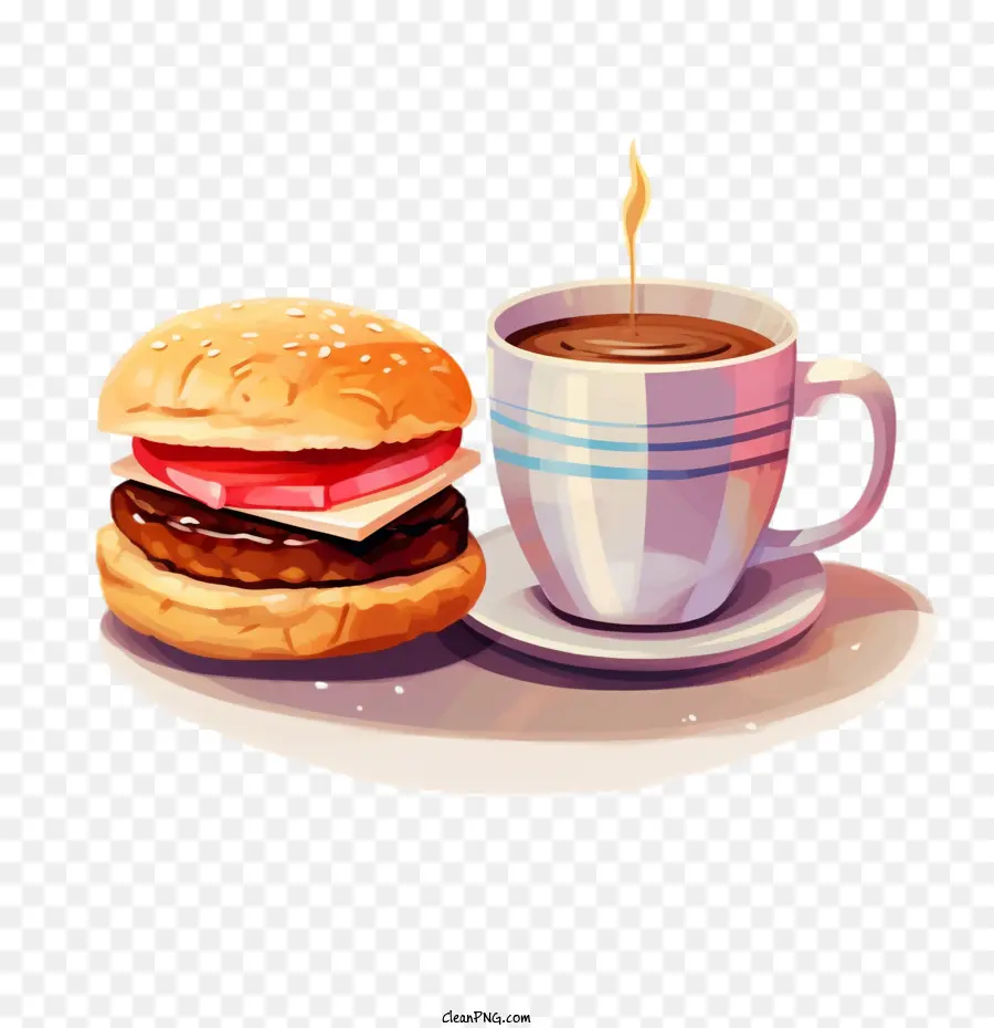 Hamburger，Kopi PNG