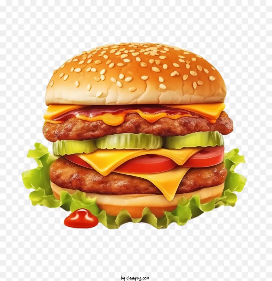 Hamburger，Cheeseburger PNG