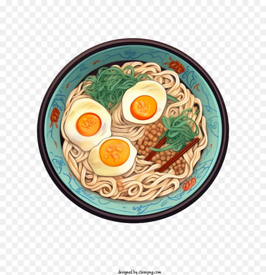 Mie，Mangkuk Ramen PNG