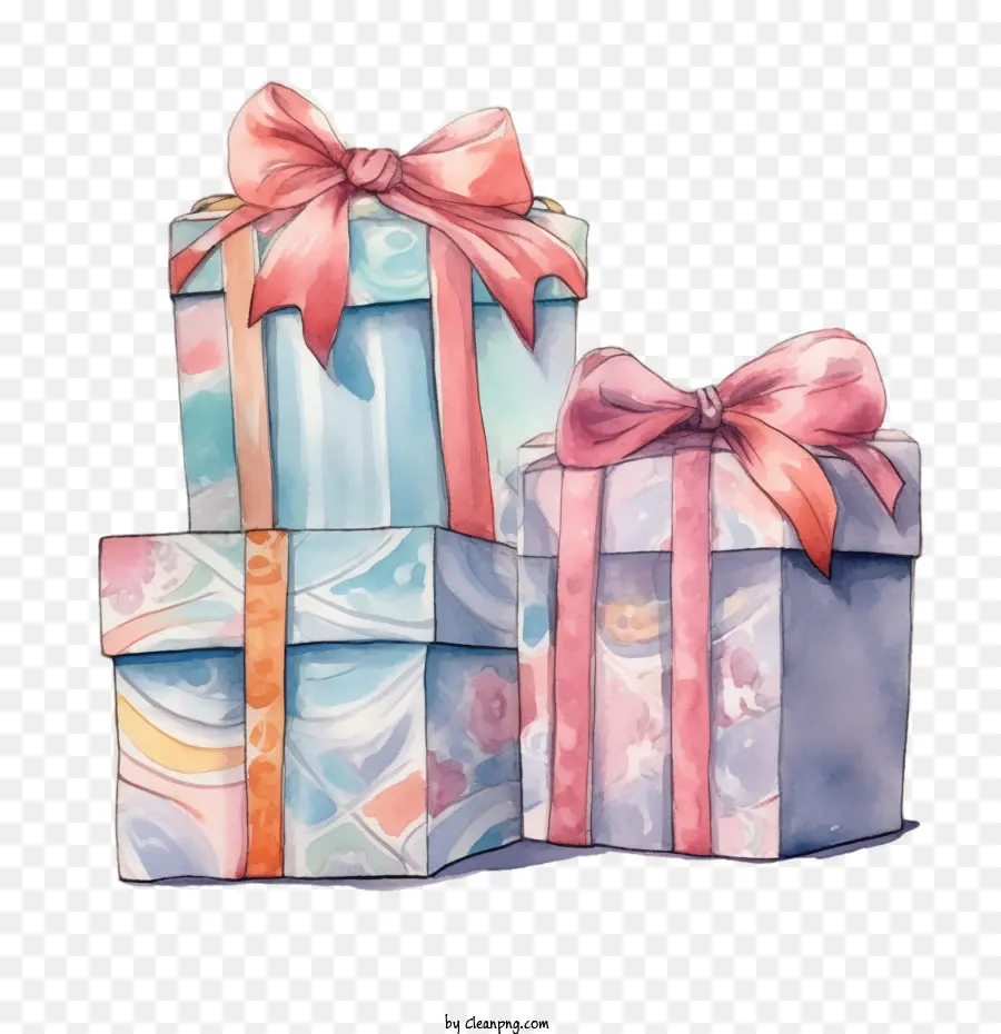 Natal Gift Box，Kotak Hadiah PNG