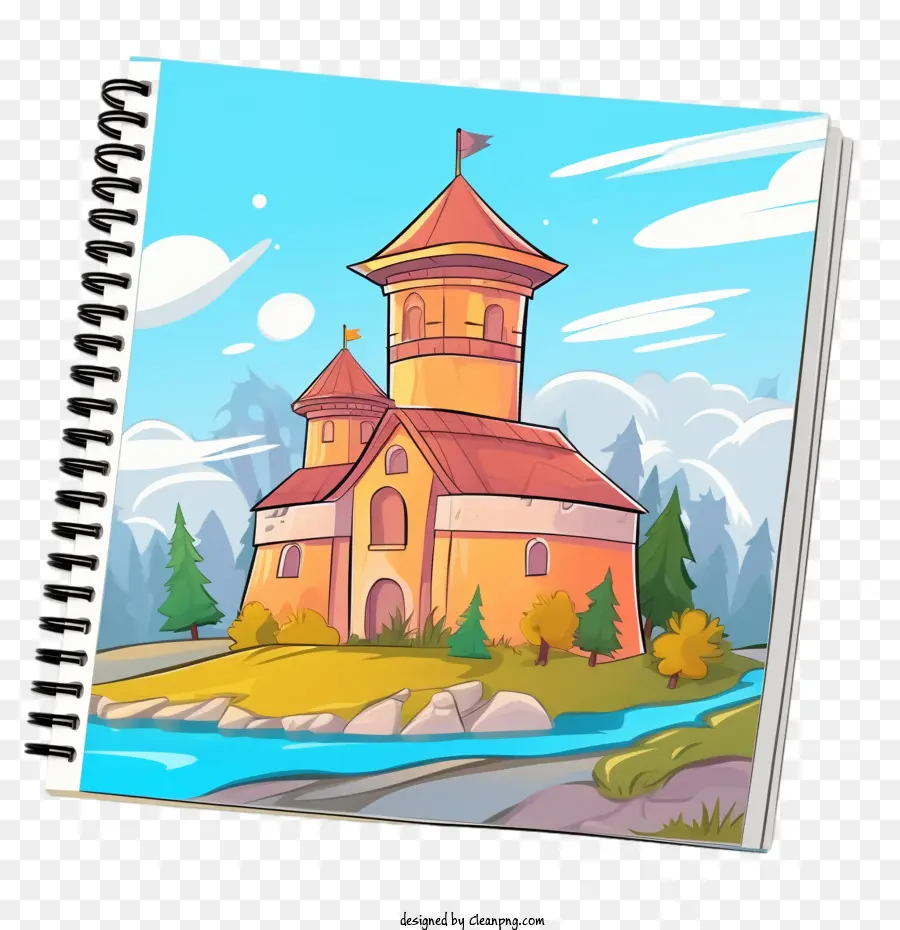 Notebook，Kastil PNG