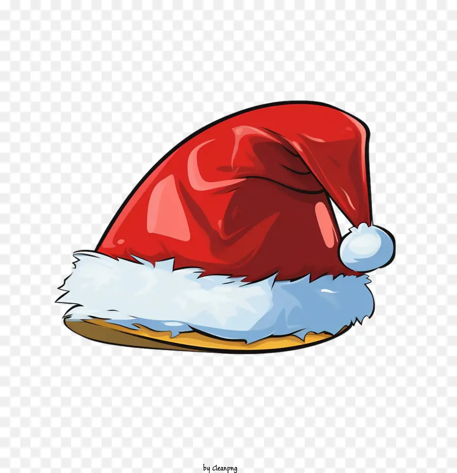 Topi Santa Claus，Topi Santa PNG