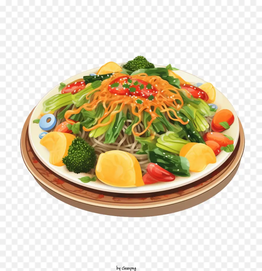 Mie，Salad PNG