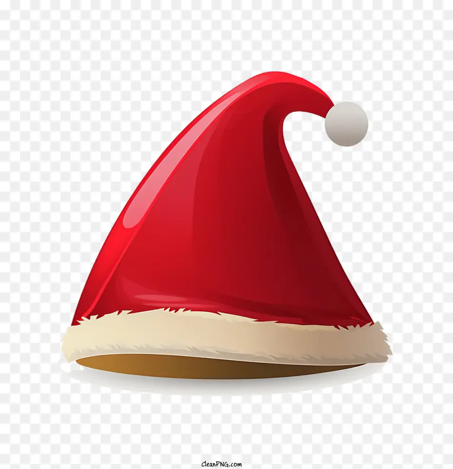 Topi Santa Claus，Topi Merah PNG