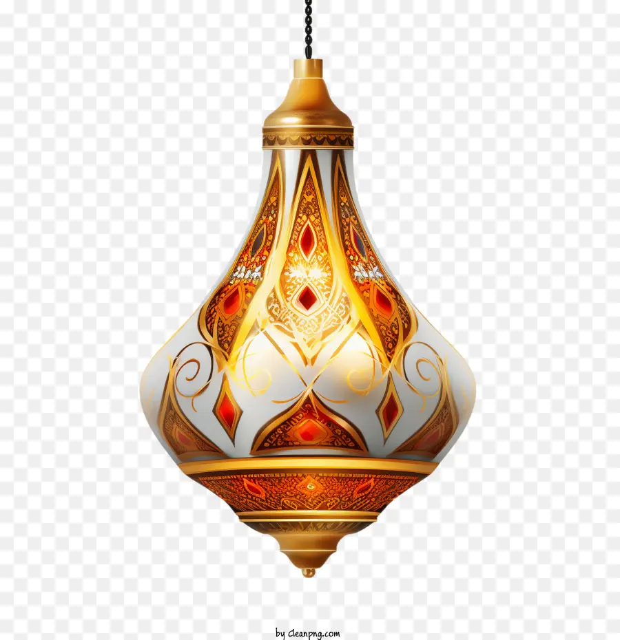 Lampu Islami，Lentera Berwarna Warni PNG