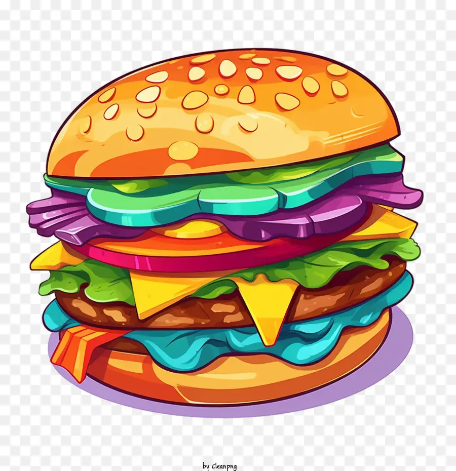 Hamburger，Burgernya PNG