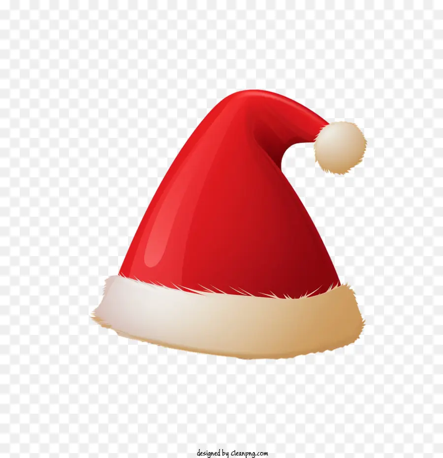 Topi Santa Claus，Topi Natal PNG