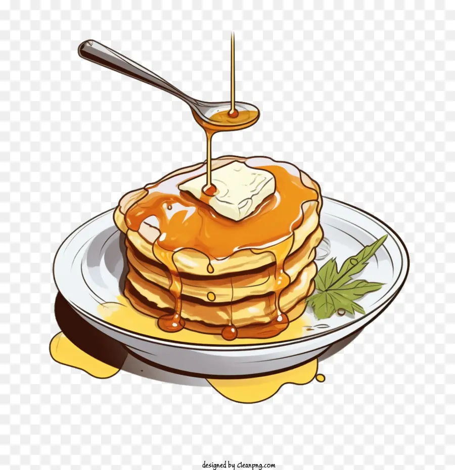 Pancake，Sarapan PNG