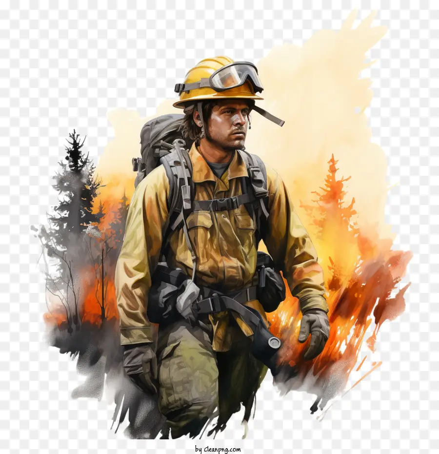 Hari Pemadam Kebakaran Liar Nasional，Petugas Pemadam Kebakaran PNG