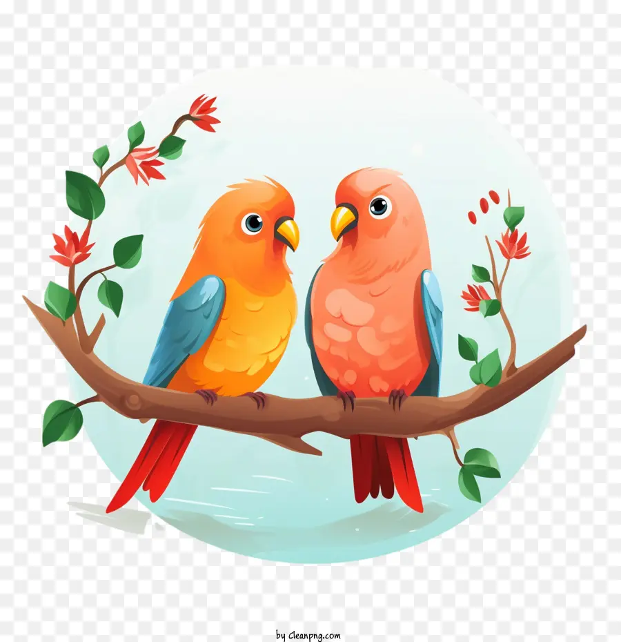 Burung Cinta，Burung Lucu PNG