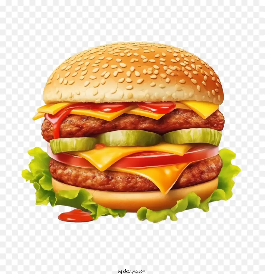 Hamburger，Cheeseburger PNG