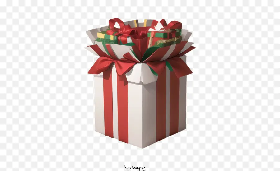 Hadiah Natal，Kotak Hadiah PNG