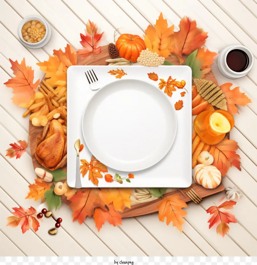 Template Thanksgiving，Musim Gugur PNG