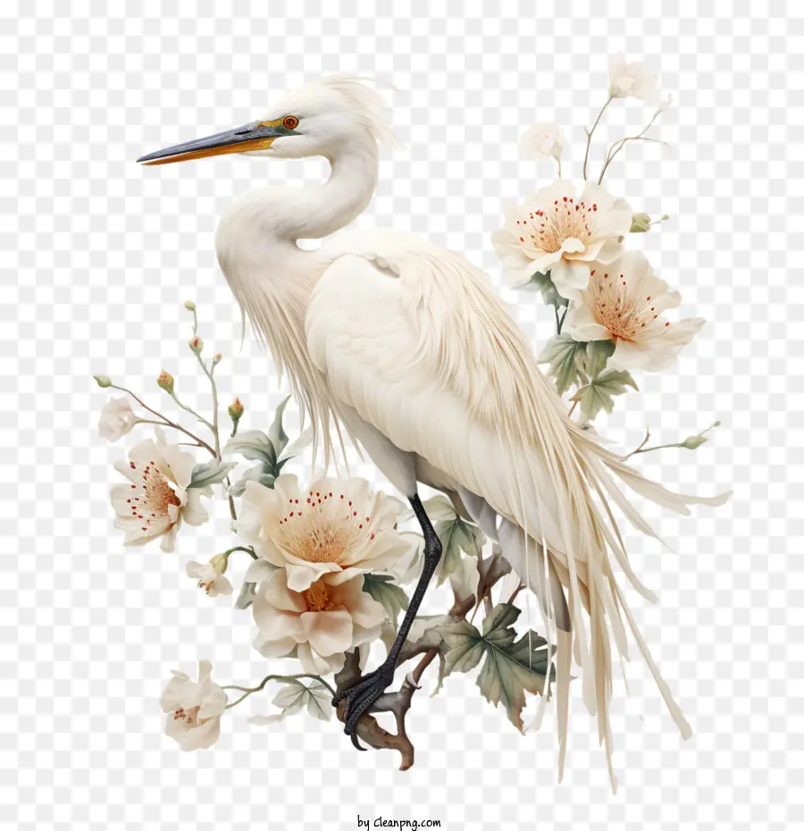 Bunga Derek，Burung Putih PNG
