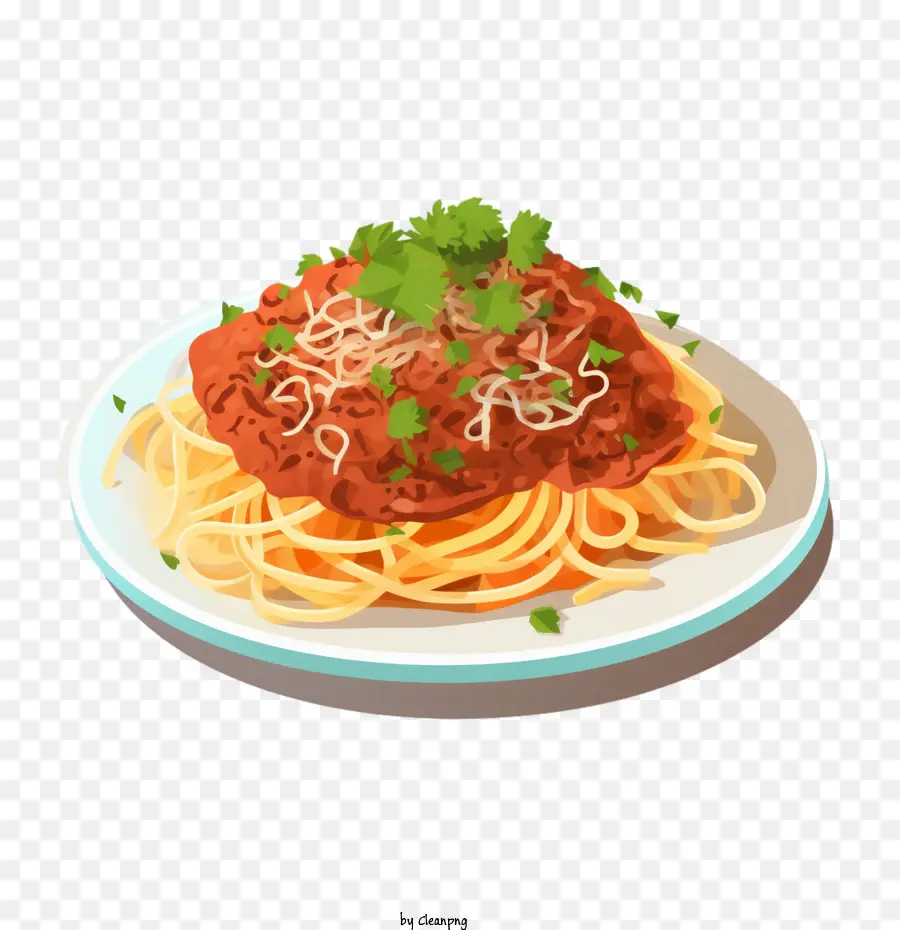 Spaghetti，Saus PNG