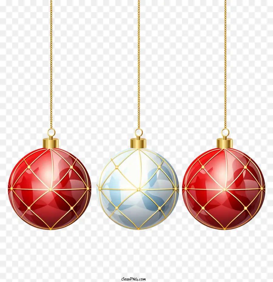 Bola Natal，Ornamen Natal Berwarna Warni PNG