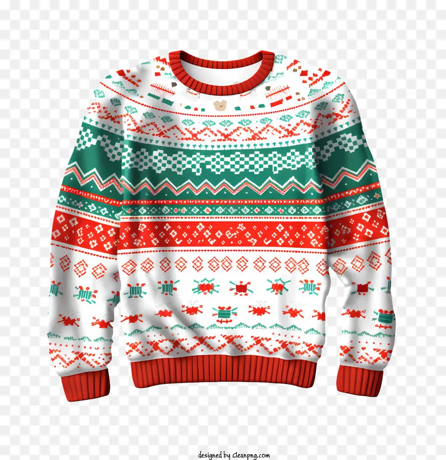 Sweater Jelek Di Malam Hari，Sweater Natal PNG