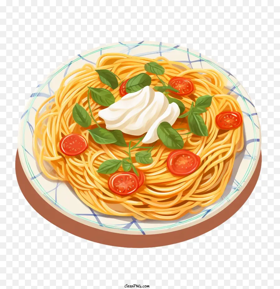 Spaghetti，Tomat PNG