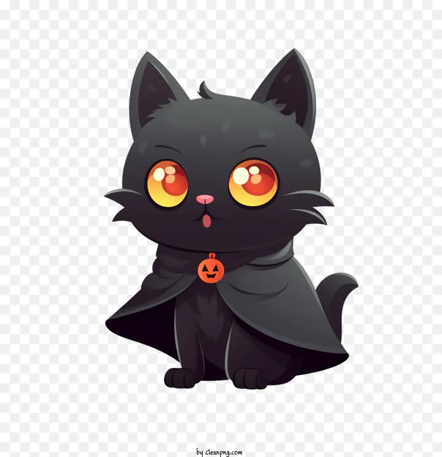 Halloween，Kucing Hitam PNG