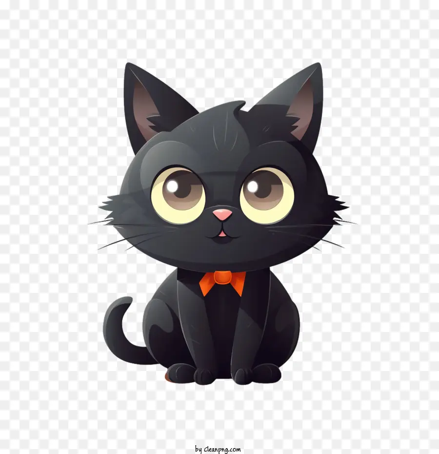 Hallowen，Kucing Hitam PNG