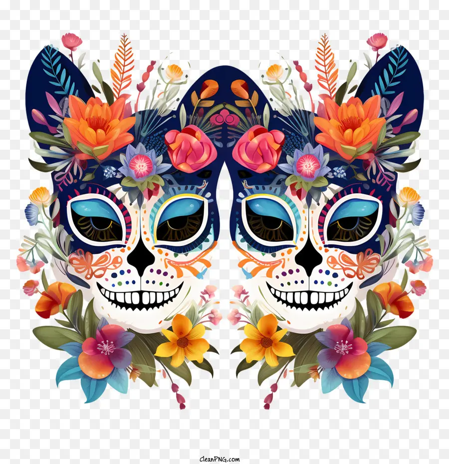 Dia De Los Muertos，Hari Orang Mati PNG