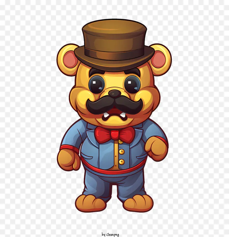 Mainan Freddy，Beruang PNG