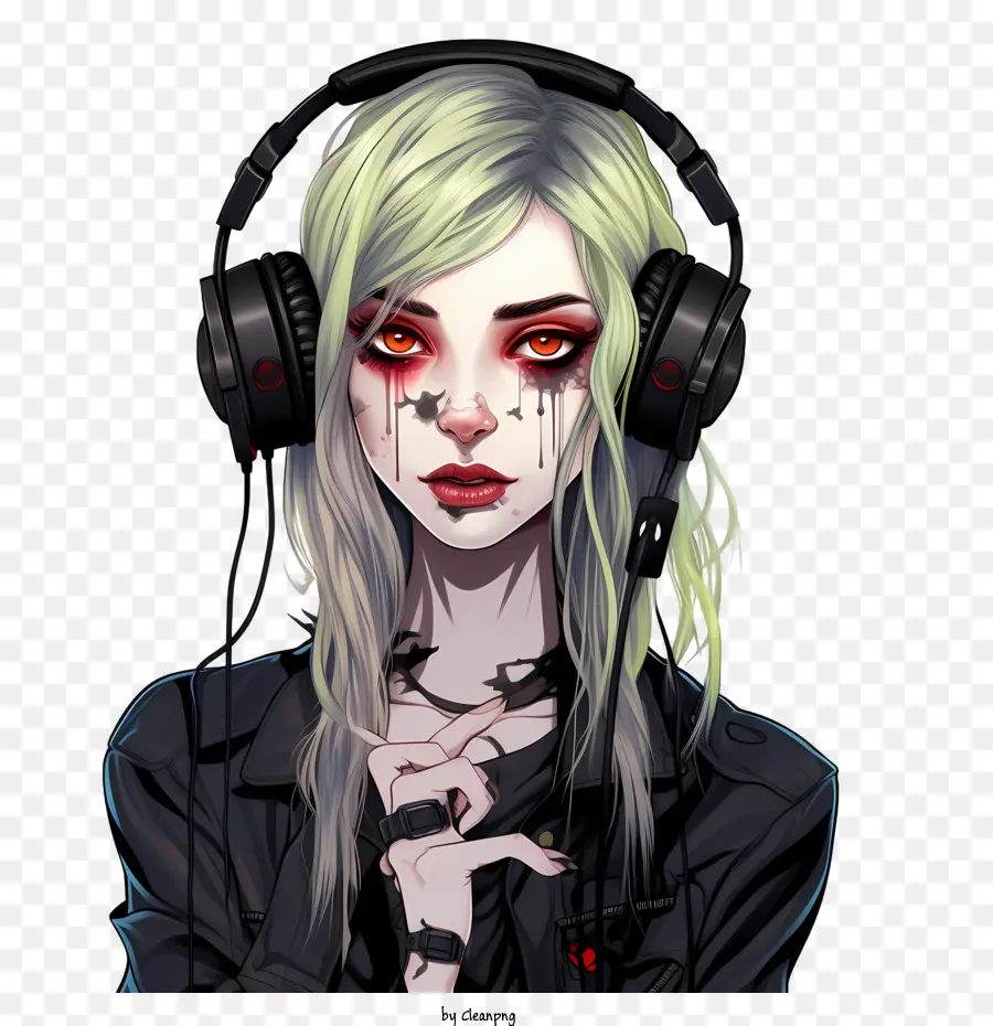 Zombie Gadis，Gamer PNG