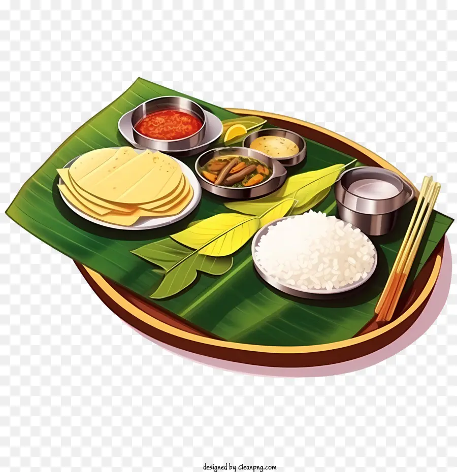 Makanan Onam Sadya，Makanan Tradisional PNG