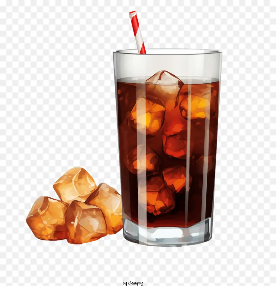 Soda Kola，Segelas Soda PNG