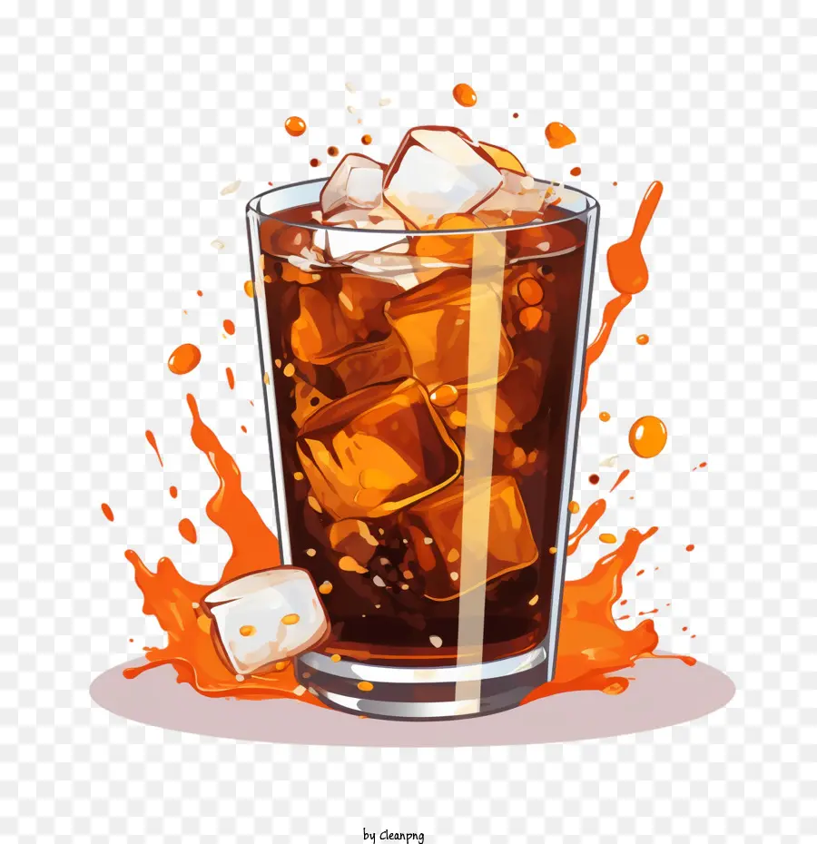 Soda Cola，Jus Jeruk PNG