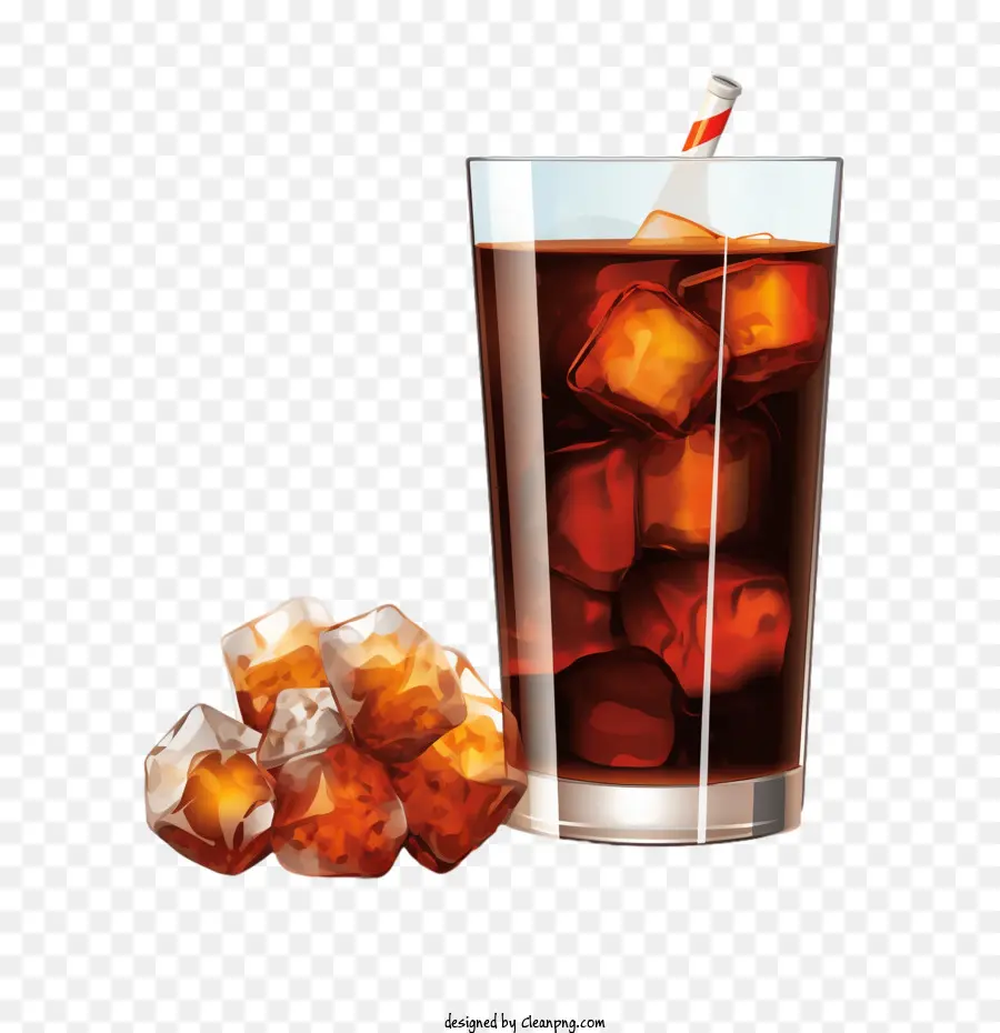 Soda Kola，Segelas Soda PNG