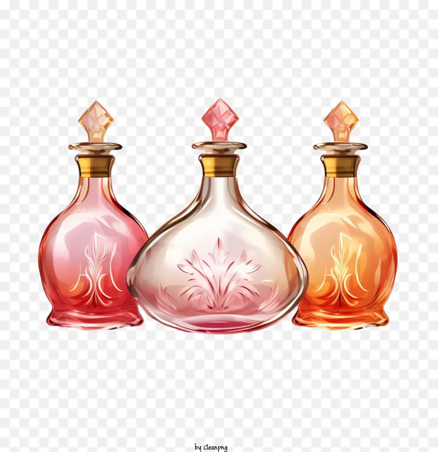 Botol Parfum，Botol Kaca PNG