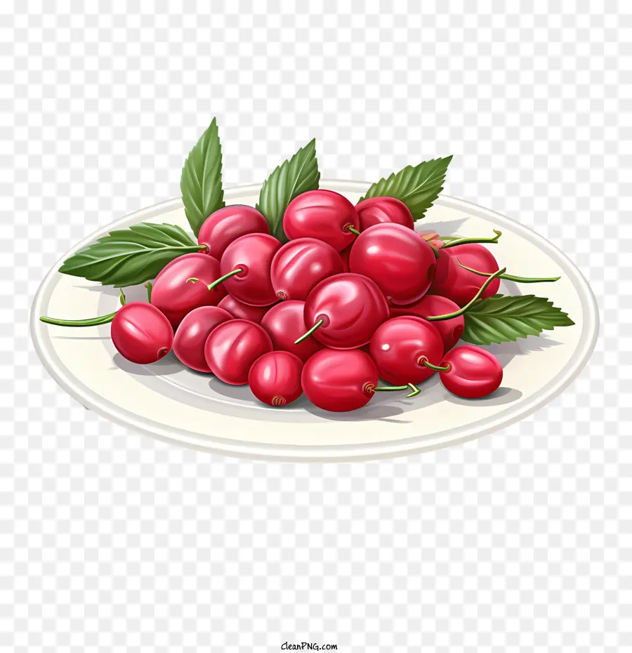 Cranberry Merah，Ceri PNG