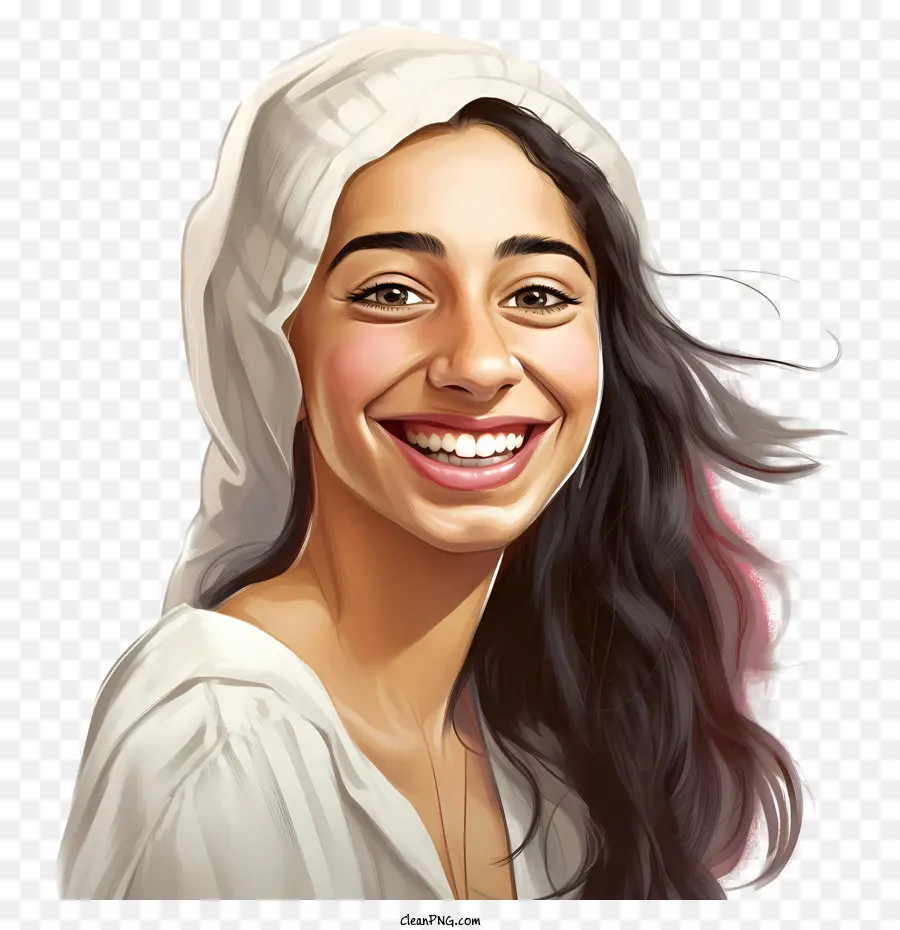 Arab Gadis，Dunia Tersenyum Hari PNG