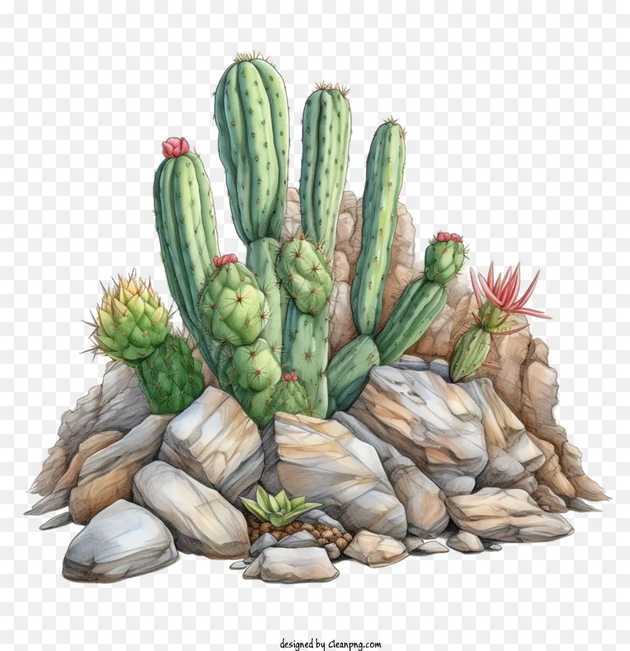 Sukulen，Kaktus PNG
