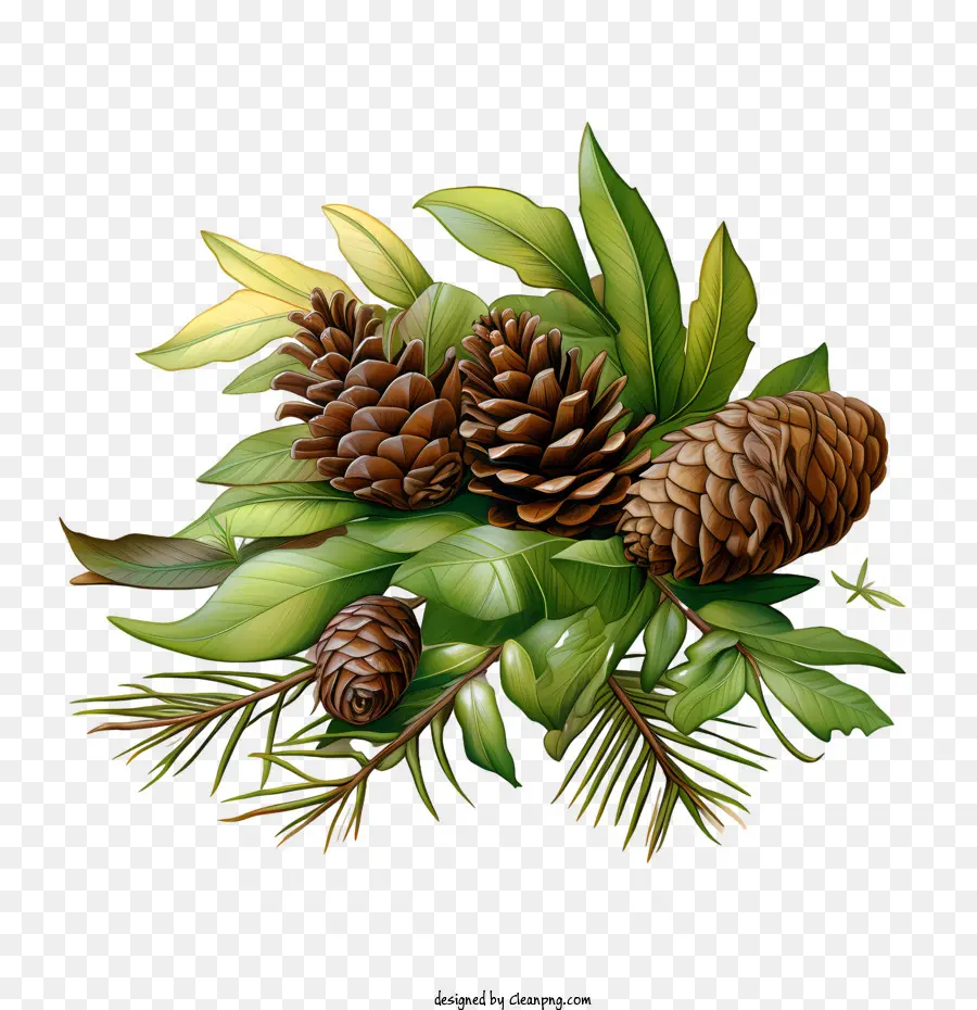 Biji Pinus，Kerucut Pinus PNG