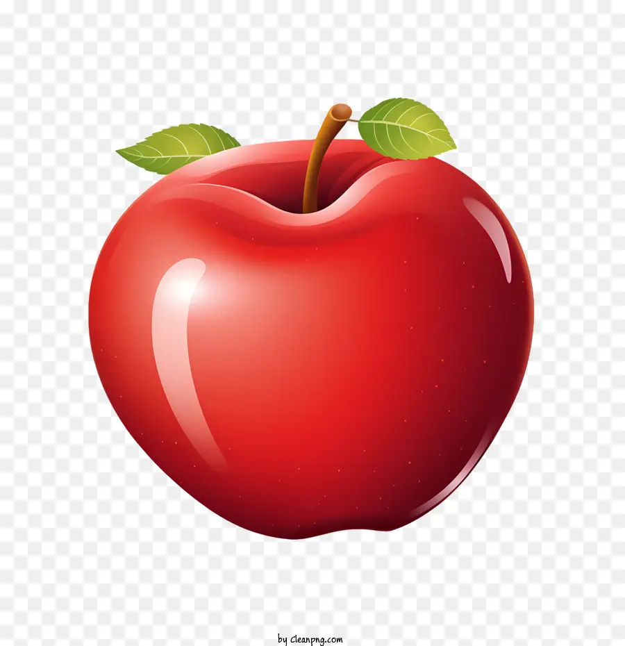 Makan Sebuah Apel Merah Di Malam Hari，Apple PNG
