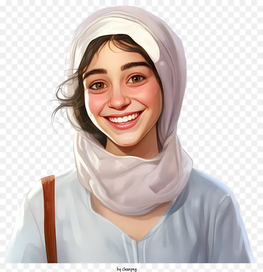 Gadis Arab Yang Tersenyum，Dunia Tersenyum Hari PNG