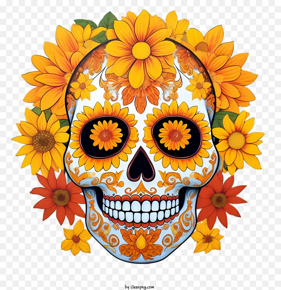 Hari Orang Mati，Dia De Los Muertos PNG