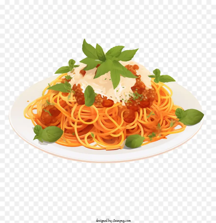 Spaghetti，Saus PNG