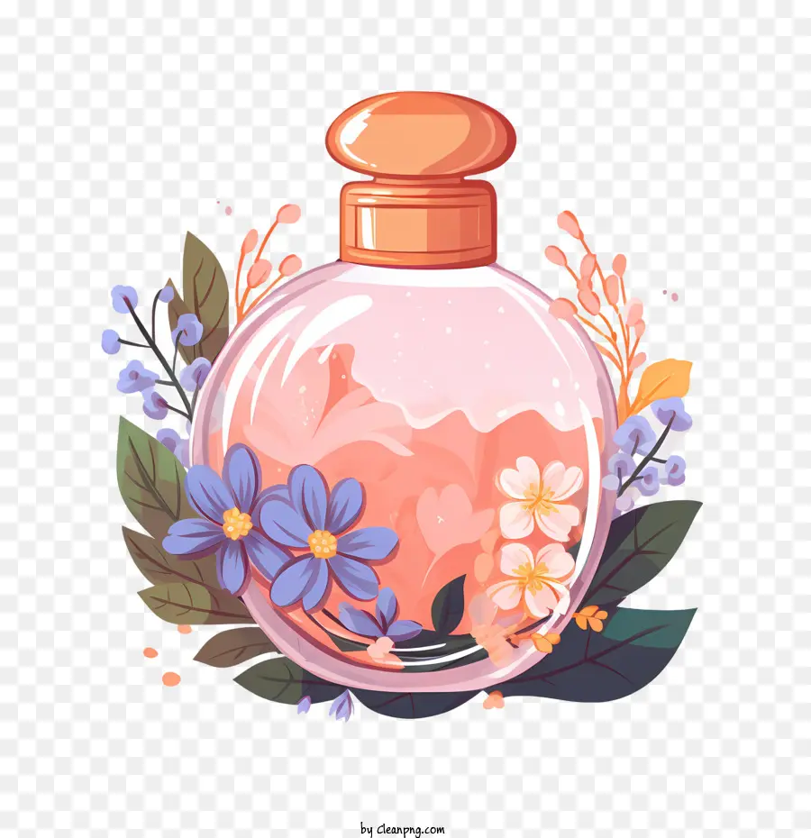 Botol Parfum，Bunga PNG