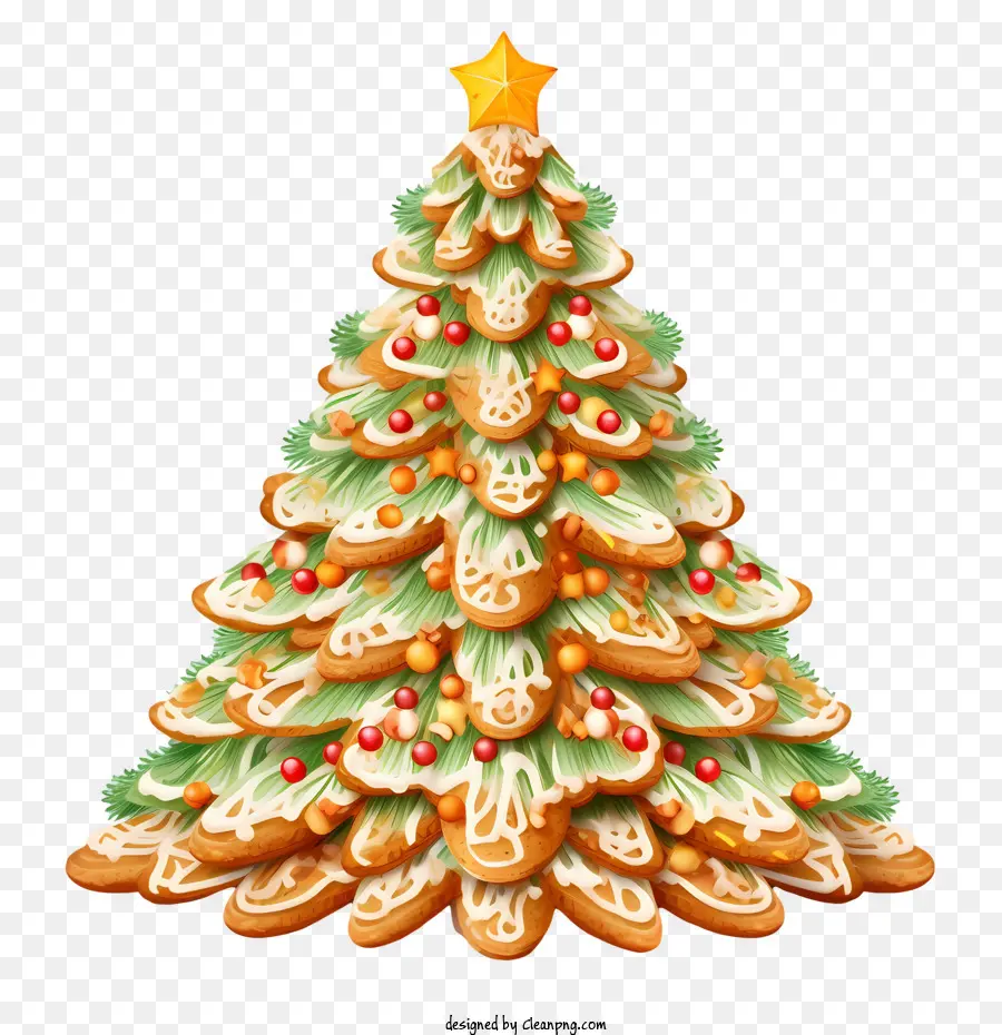 Kue Natal，Pohon Natal PNG