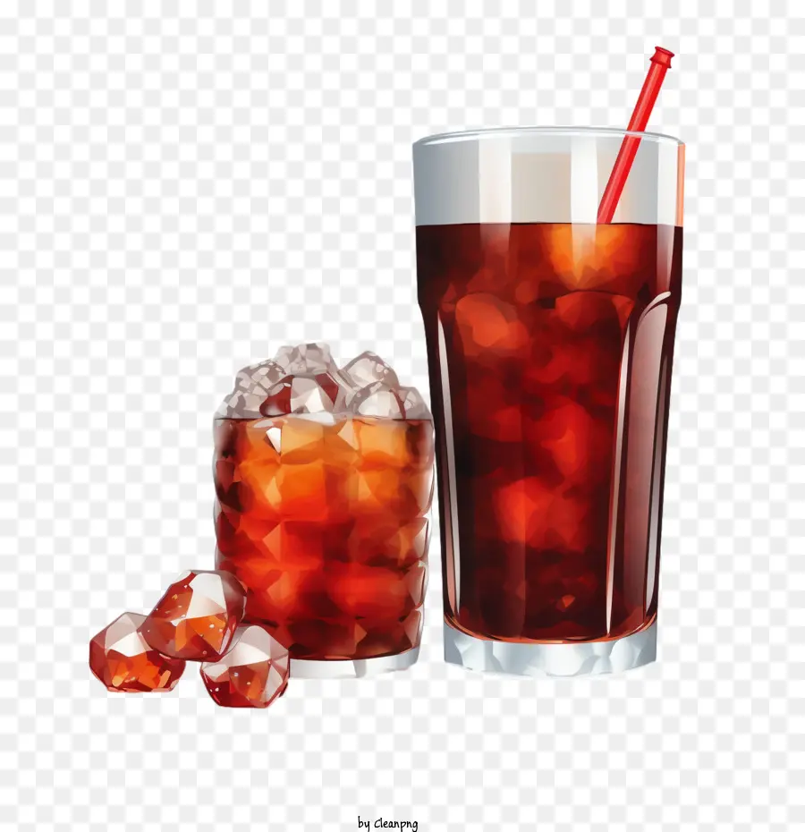 Soda Kola，Minuman Es PNG